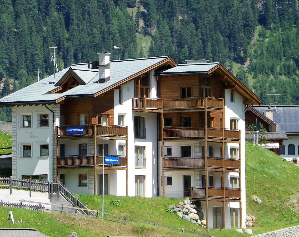 Chasa Vaidum Appartement Samnaun Kamer foto